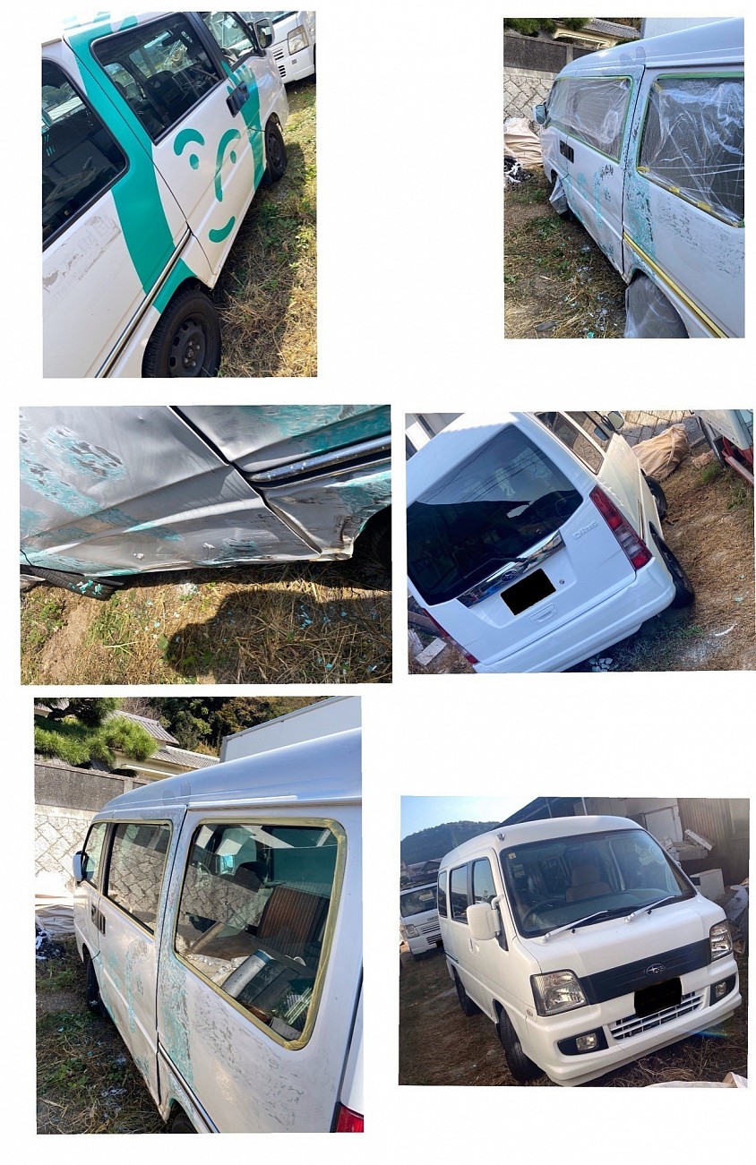 自動車修理(マッピング剥がし・再塗装)